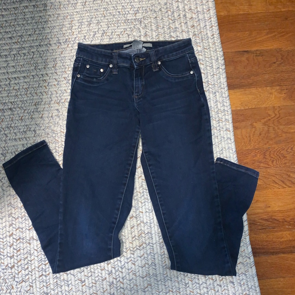 Tracer dark navy skinny jeans